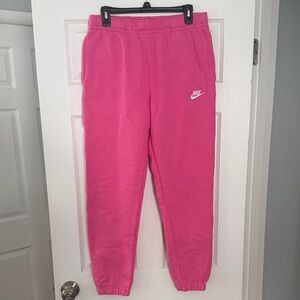 NWOT Nike Pink Joggers